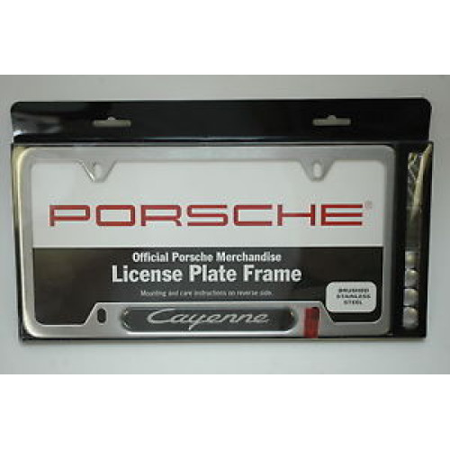 Porsche 955 Cayenne License Plate Frame PNA70301600
