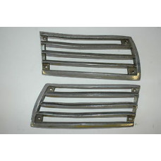 Porsche 911 SWB Horn Grille Left and Right Issues 4 Hole 90155943127 90155943227