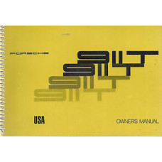 Porsche 911T Owners Manual 1972 WKD462823
