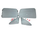 Porsche 958 Cayenne Window Shade Protective Rear Grill Set 95804400006
