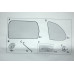 Porsche 958 Cayenne Window Shade Protective Rear Grill Set 95804400006