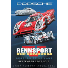 Porsche Rennsport V 2015 Poster