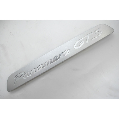 Porsche 970 Panamera GTS Door Sill Insert Aluminium Brushed 97055575306