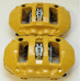 Porsche 997 Turbo Rear Brake Calipers Yellow 99735242632 99735242532